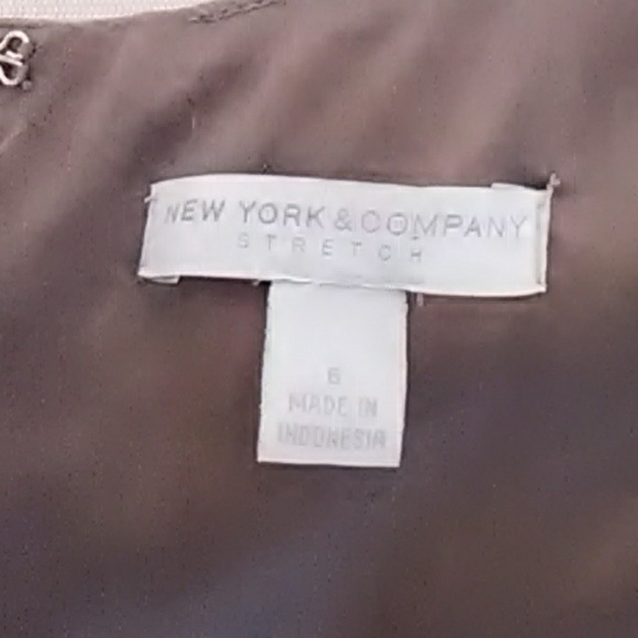 New York & Co Beige Dress - Picture 7 of 7
